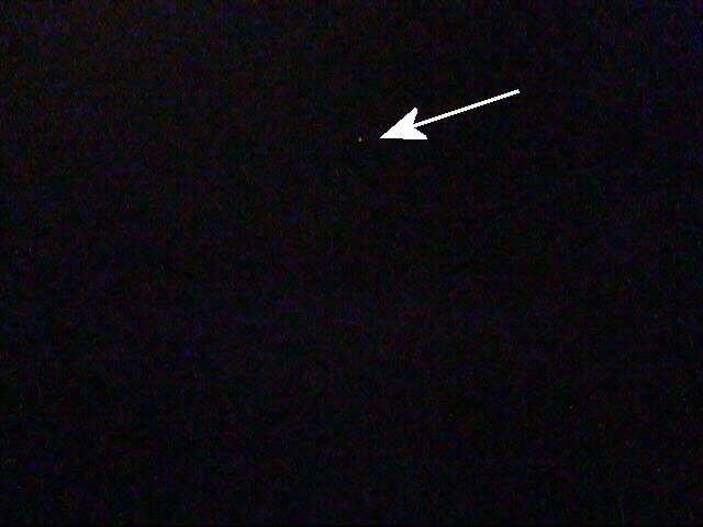 A few dead/white pixels