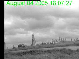First picture of Calanais I with webcam
