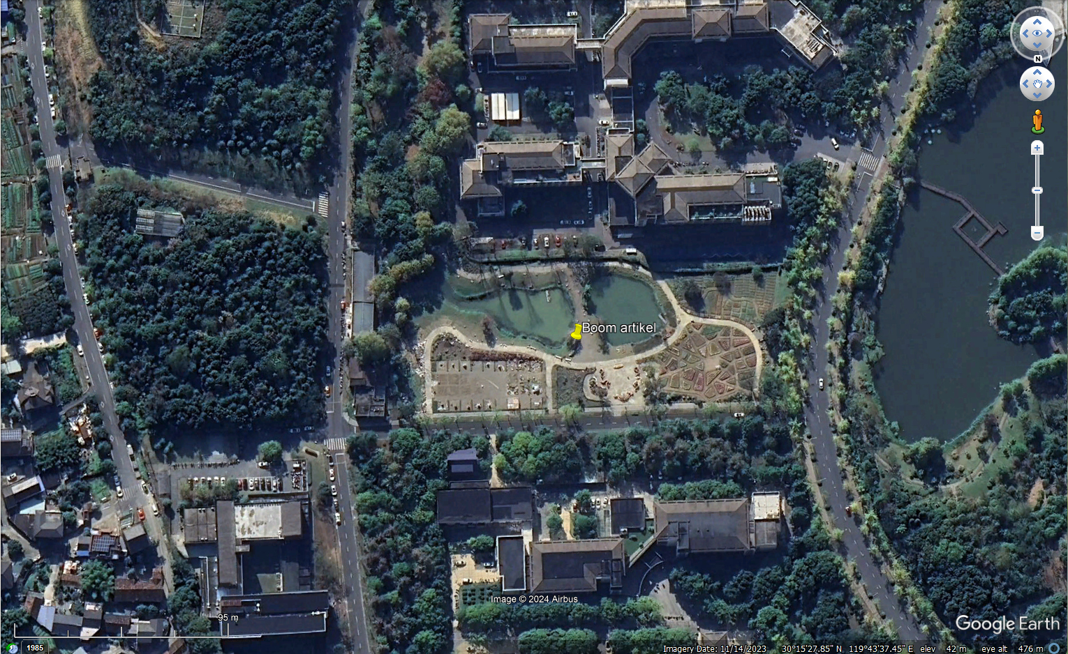 Boom gebruikt in artikel van Ren