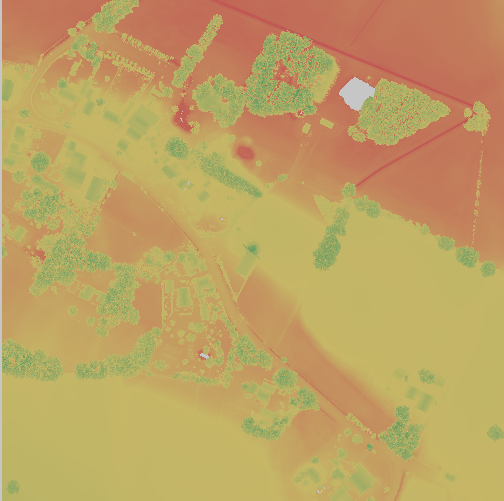 DSm
                  heights at Impington