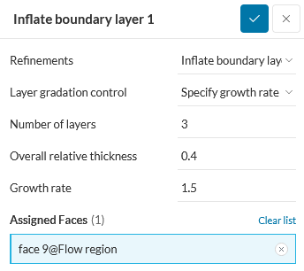 Inflate Boundary Layer