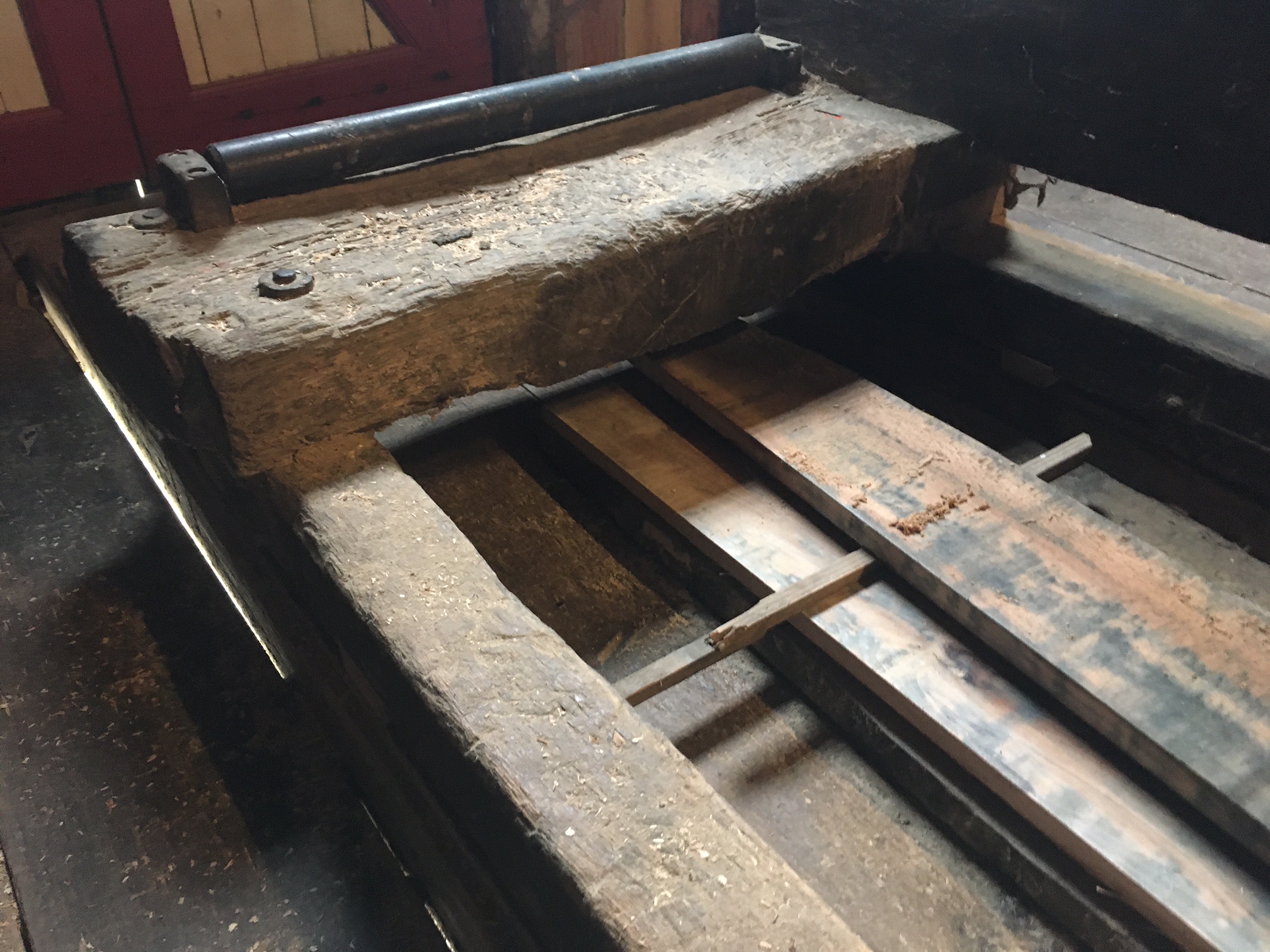 Leeg maken van slee ruimte