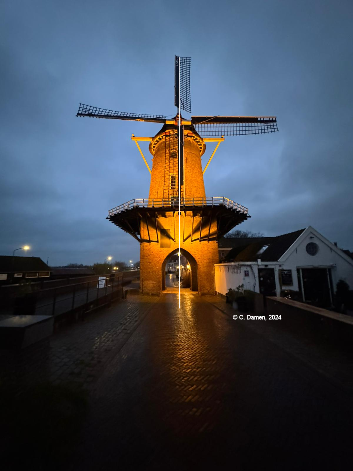 Rijn en Lek 'plumb line