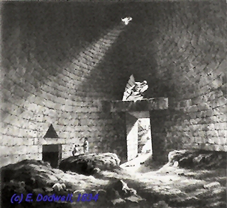 Treasury of Atreus by
            E. Dodwell, 1834