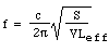 Helmholtz formula